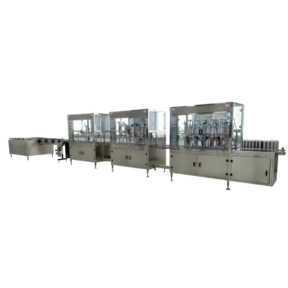 Fully Automatic Aerosol Filling Machine
