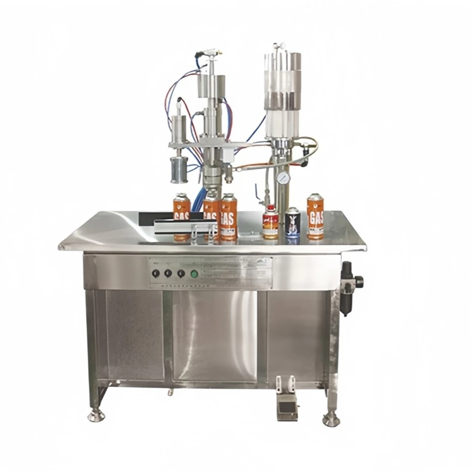 Cartridge Butane Gas Filling Machine