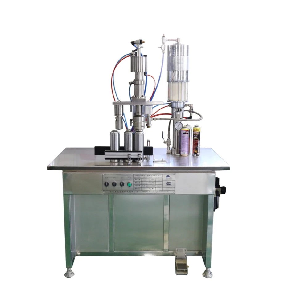 3 in 1 Aerosol Filling Machine