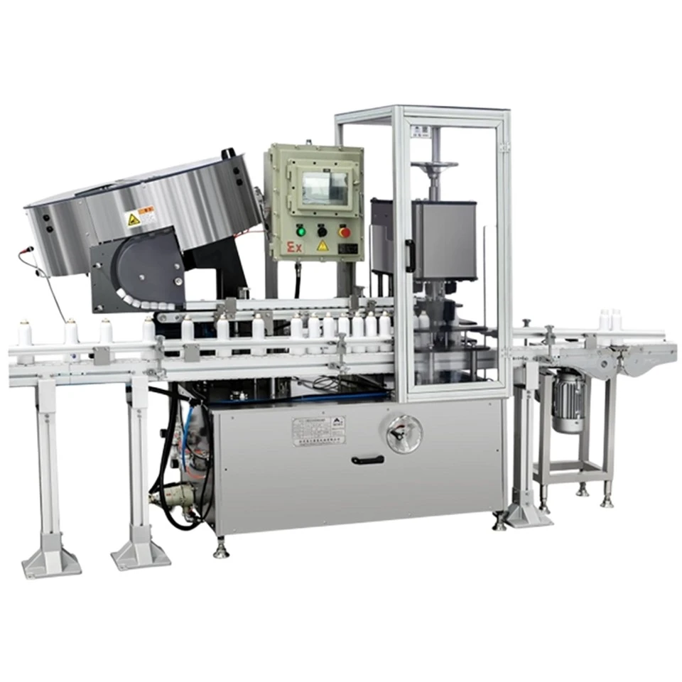 Aerosol Capping Machine