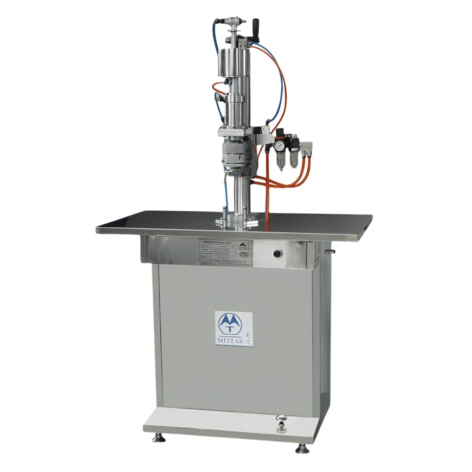 Aerosol Can Crimping Machine